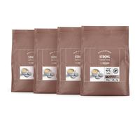 by Amazon Strong Pads Senseo Compatible Dark Roast 144 Count 4 Packs of 36