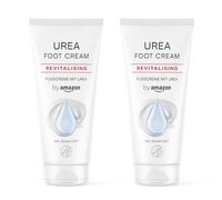 by Amazon Urea Foot Cream for Dry & Cracked Feet, 98% Natural Origin, 2 x 100ml