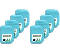 By Amazon Waxed Floss Mint 50m - Pack of 8