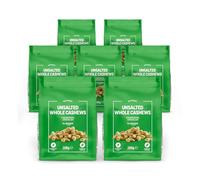 by Amazon Whole Cashew Nuts Unsalted, 7x200g