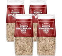 by Amazon Wholegrain Rice, 1kg (Pack of 4)