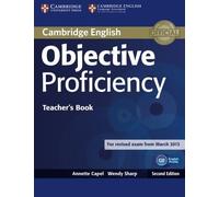 By Annette Capel Objective Proficiency Teacher's Book (2nd Edition) [Paperback]