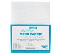 by Annie Mesh Lite Weight White 18" x 54" SUP209-WH