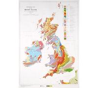 By Author Geological Map of the British Islands (Small Scale Geology Maps)
