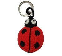 By Bers Frog Cow Bear Crochet Pendant Keyring Bag Pendant Crochet Wool Animal Funny, Ladybird crochet, 10
