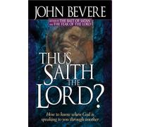 By BEVERE JOHN THUS SAITH THE LORD (Inner Strength) [Paperback]