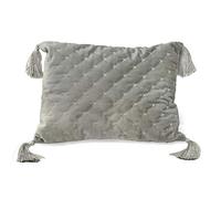 By Caprice Home Loren-Filled Cushion, Silver, 30x50cm