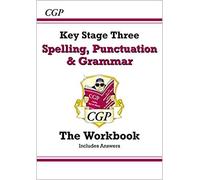 By CGP Books Spelling Punctuation and Grammar for KS3 Workbook (with answers) (CGP KS3 English) Paperback - 26 Feb 2014