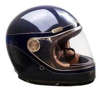 BY CITY BY CITY - Helmet Roadster III Golden / Blue Carbon M