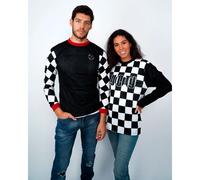 By City Dirt Track Long Sleeve T-shirt White,Black L Men