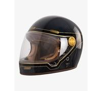 BY CITY Roadster III Carbon Fiber Helmet, Golden Blue Carbon, Sizes XS-XXL (L)