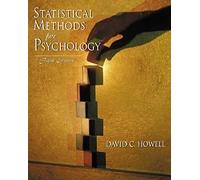 By David C. Howell Statistical Methods for Psychology (5th) [Hardcover]