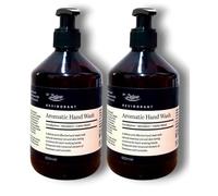 By Deluxe - Lidl | Aromatic Hand Wash - Revigorant | Eucalyptus & Mandarin & Cedar Wood | 500mL×2 [TWIN PACK]