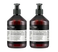 By Deluxe Terreuse Aromatic Hand Wash Pack of 2 x 500ml Each, Vetiver, Grapefruit & Guaiac Wood, Hand Soap with Essential Oils and Botanical Extracts for Everyday Hand Cleansing