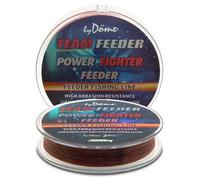 By Döme TEAM FEEDER Power Fighter Feeder Fishing Line 0,20 mm, 12lb, 300m, Brown, High abrasion resistance, Low stretch-high knot strength-sinking action