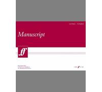 By Faber Music - 75-Page A3 Manuscript Pad, 18-Stave: (White Pad)