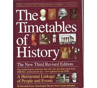 By Grun The Timetables of History: A Horizontal Linkage of People and Events (3rd edition) [Paperback]