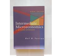 By Hal R Varian Intermediate Microeconomics: A Modern Approach (6th Revised edition) [Hardcover]