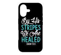 By His Stripes We Are Healed Bible Verse Isaiah 53:5 Case for iPhone 17