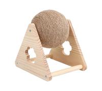 By imitating the natural movements of prey, this cat scratching ball helps kittens develop coordination and agility, while providing exercise for cats, rabbits and animals