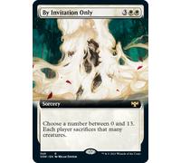 By Invitation Only (Extended Art) (foil) | Innistrad: Crimson Vow