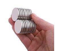 BY JMY Super Strong Neodymium Disc Magnets, Powerful N52 Rare Earth Magnets for Fridge, DIY, Building, Scientific, Craft, and Office Magnets- 1.26 inch x 1/8 inch (20)