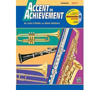 By John O'Reilly Accent on Achievement, Bk 1: Trombone, Book & CD (Pap/Com) [Paperback]