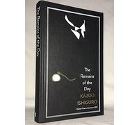By Kazuo Ishiguro The Remains of the Day