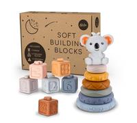 By Kii Soft Building Block, Koala, Educational Stackable Block Toys 6 Months & Babies & Toddlers