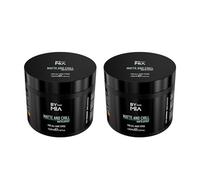 BY MIA Matte and Chill Wax 130 ml (2 Pack) | Matte Look | Super High Hold | Edge Control | Hair Wax for Men & Women