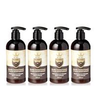By My Beard Conditioner & Face Moisturiser 300ml, Pack Of 4, Get an all-over beard boost.
