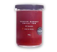 BY NAOMI Scotch Bonnet Chilli Jam 220g - Award-Winning Sweet Chilli Jam, Vegan & Vegetarian, Perfect for Cheese, Toasties, and More - Jams & Preserves Gifts (ORIGINAL)
