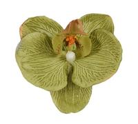 by Nature Realistic Fabric Orchid Flower Heads to Elevate Your Crafting Experience and Event Aesthetics (F)