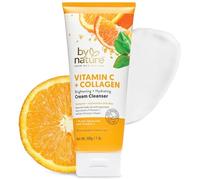 By Nature Vitamin C + Collagen Face Cream Cleanser - 7 oz