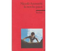 By Niccola¶Ý Ammaniti Io non ho paura [Paperback]