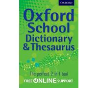 By Oxford Dictionary - Oxford School Dictionary & Thesaurus
