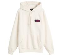 By Parra Men's Circled Script Logo Hoodie Off White