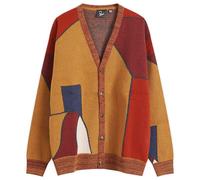 By Parra Men's Your Stupid Shed Knitted Cardigan Brown