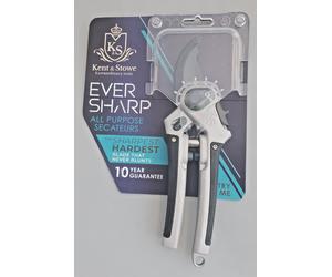 By pass Secateurs Kent & Stowe Ever sharp Garden Secateurs Never Blunts