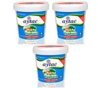 By Pufai Grocery, Aytaç Yoghurt Turkish Style Strained Yoghurt% 10 Fat 1000 Gramm x 3 yoghurt container
