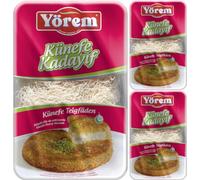 By Pufai Grocery, Hastel Pastry Threads Künefe Kadayif 400 Gram x 3 Packs
