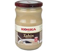 By Pufai Grocery, Koska Tahini Sesame Paste Traditional Turkish Dessert Kadayif Pastry Threads dubai Chocolate Paste Tahin Aromatic, typical Arabic oriental speciality 300 Gram