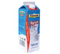 By Pufai Grocery, Yorem Ayran Natural Yoghurt Drink Traditional Turkish Drink Ayran 1000 millimeter