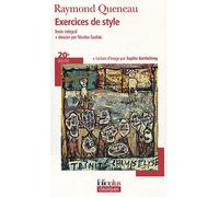 By Raymond Queneau Exercices De Style (Folio Plus Classique) [Mass Market Paperback]