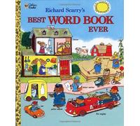 By Richard Scarry - Best Word Book Ever (Giant Little Golden Book) (De Luxe edition)
