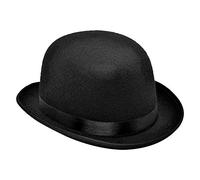 by Robelli Unisex One-Size-Fits-All Bowler Hat Black