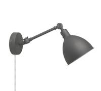 By Rydéns - Bazar Mini Wall Lamp, Grey - Grey