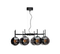 By Rydéns Boyle ceiling lamp 8-light 83 cm Smoky Gray