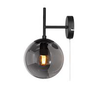 By Rydéns Boyle wall lamp Smoky Gray