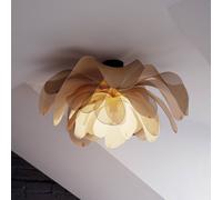By Rydéns By Rydens Lou Lou ceiling light, natural, Ø 80 cm, textile